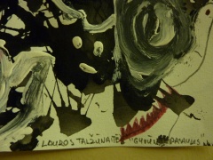Lauros Talžūnaitės piešinys/ Erikos Straigytės nuotrauka Lauros Talžūnaitės piešinys/ Erikos Straigytės nuotrauka